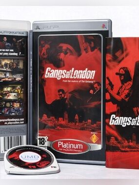 PSP Gangs of London Platinum Edition UMD Complete